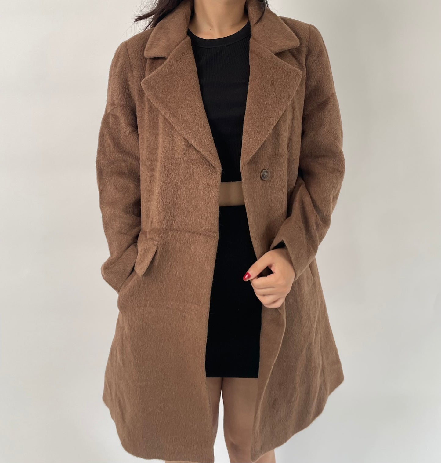 Brown coat