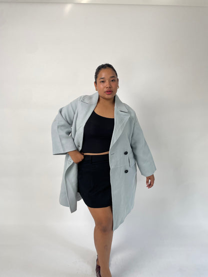 Sea blue coat