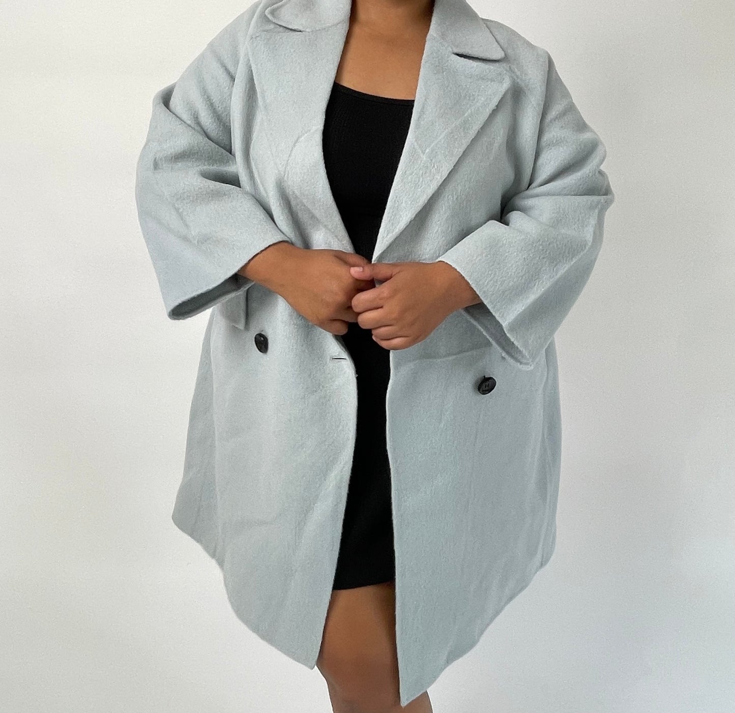 Sea blue coat