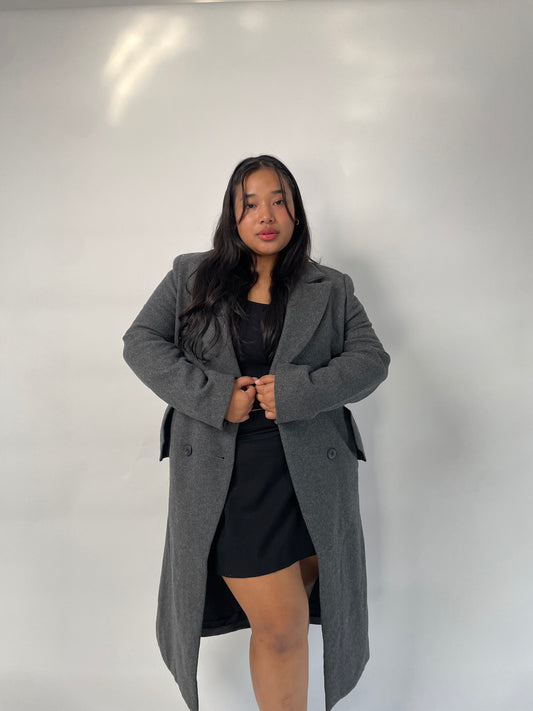 Grey coat