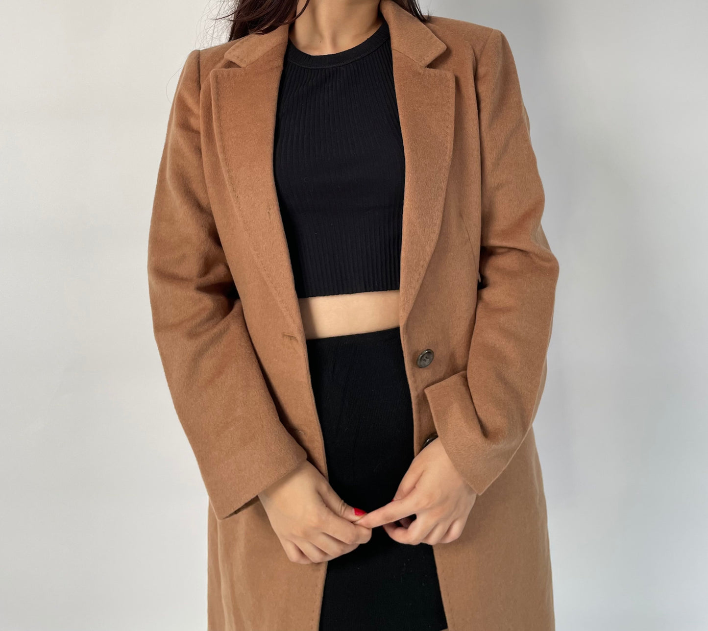 Brown coat