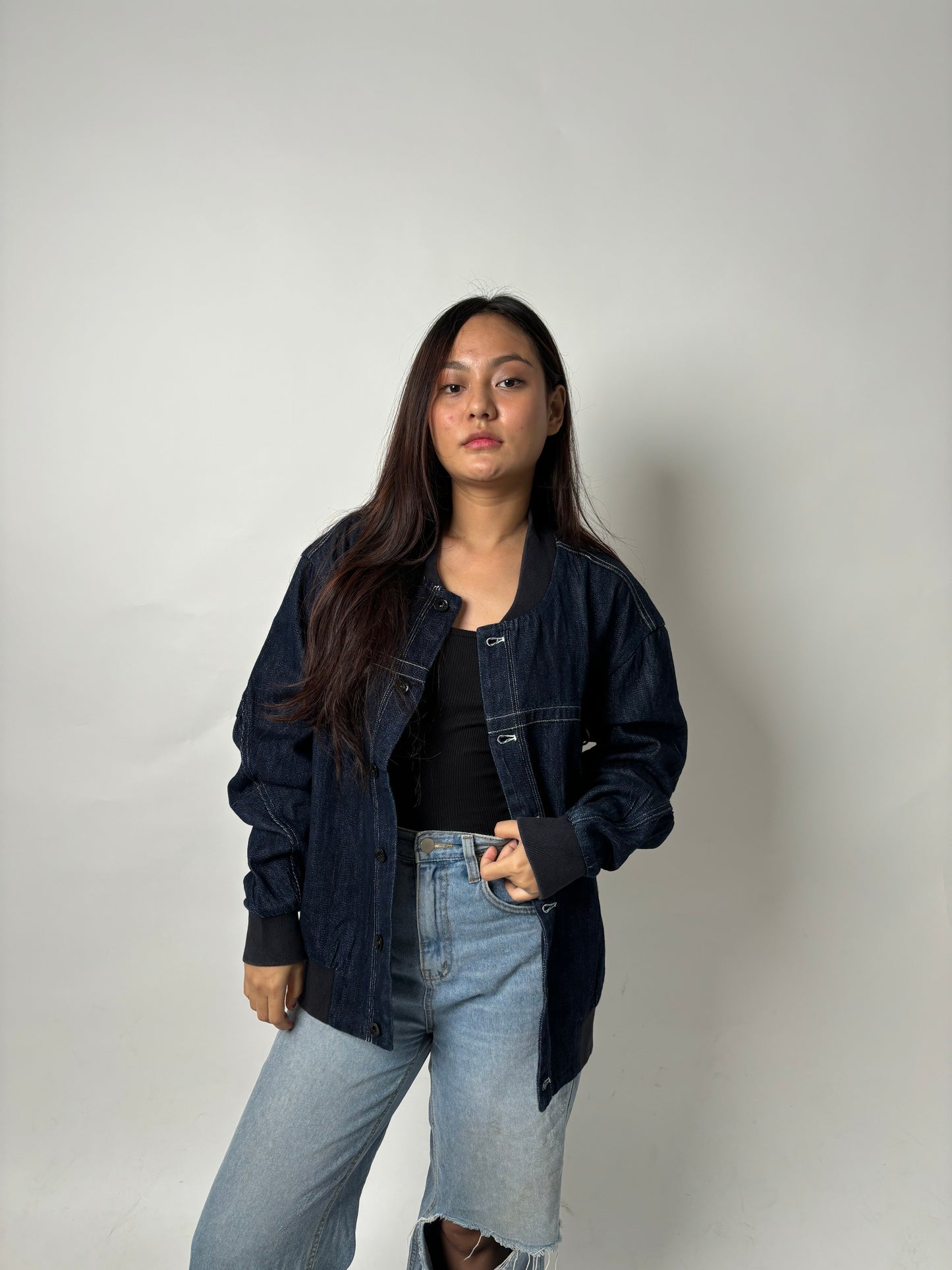 Bomber Denim jacket