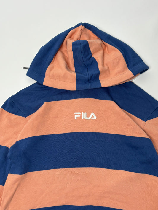 Authentic cropped fila hoodie