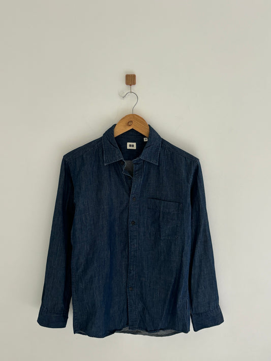 Uniqlo denim shirt