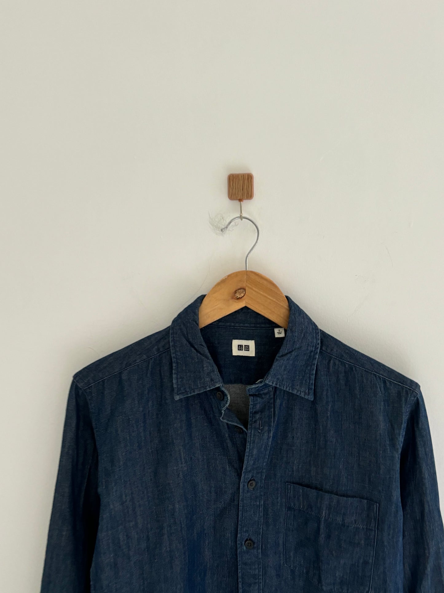 Uniqlo denim shirt