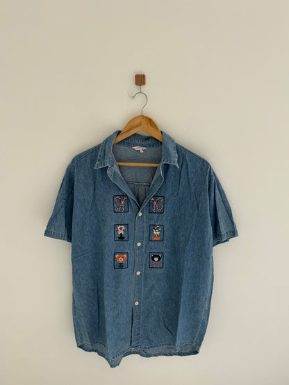 Denim shirt