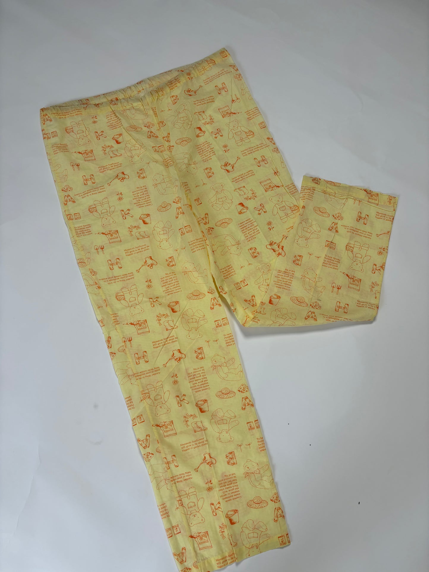 Teddy print pj