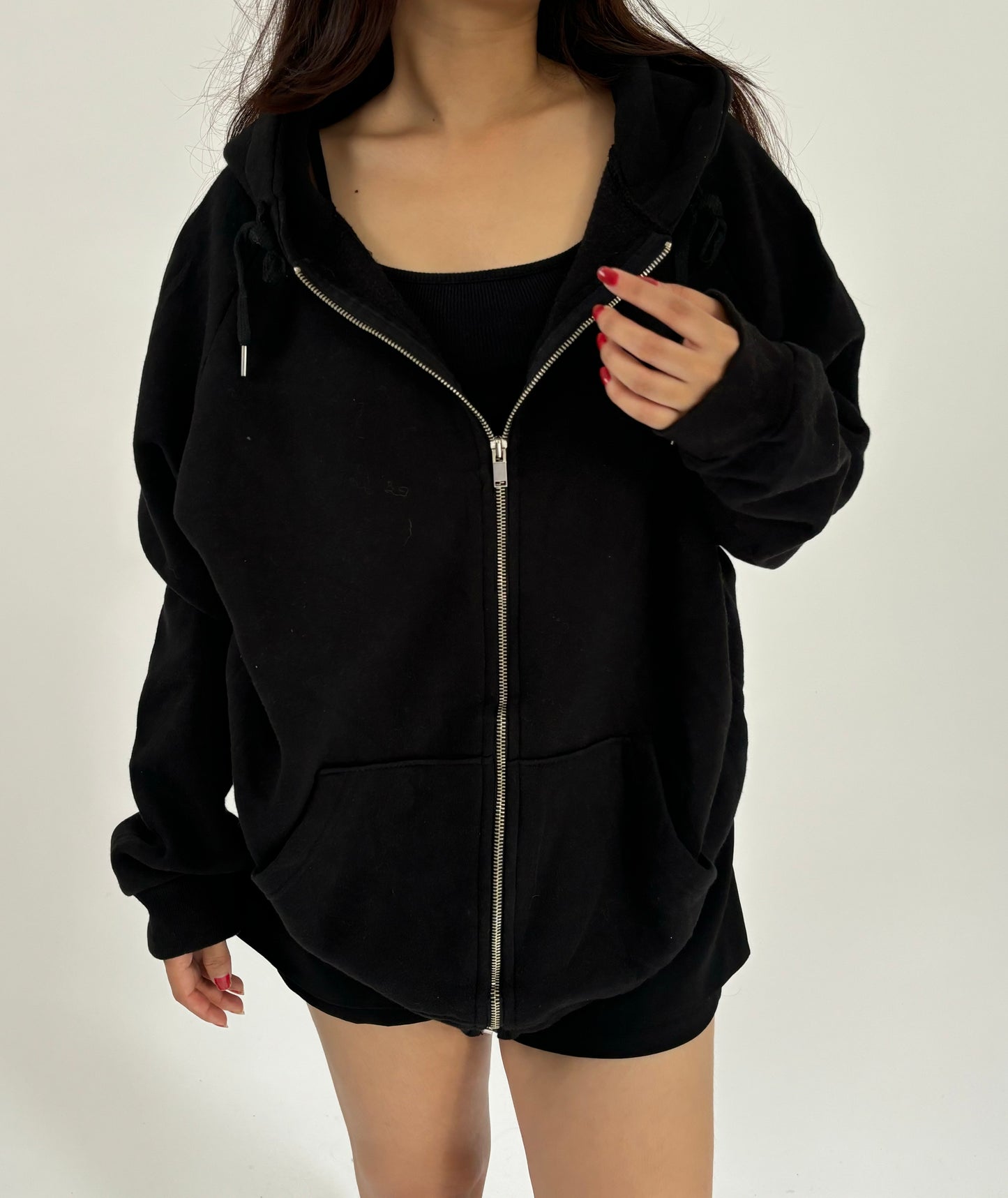 Zipper hoodie