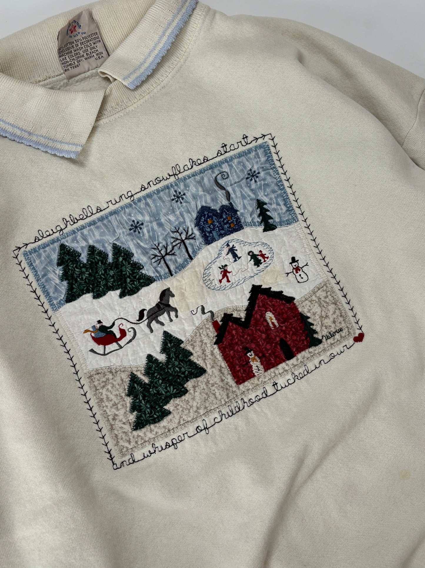 Snowy sweatshirt